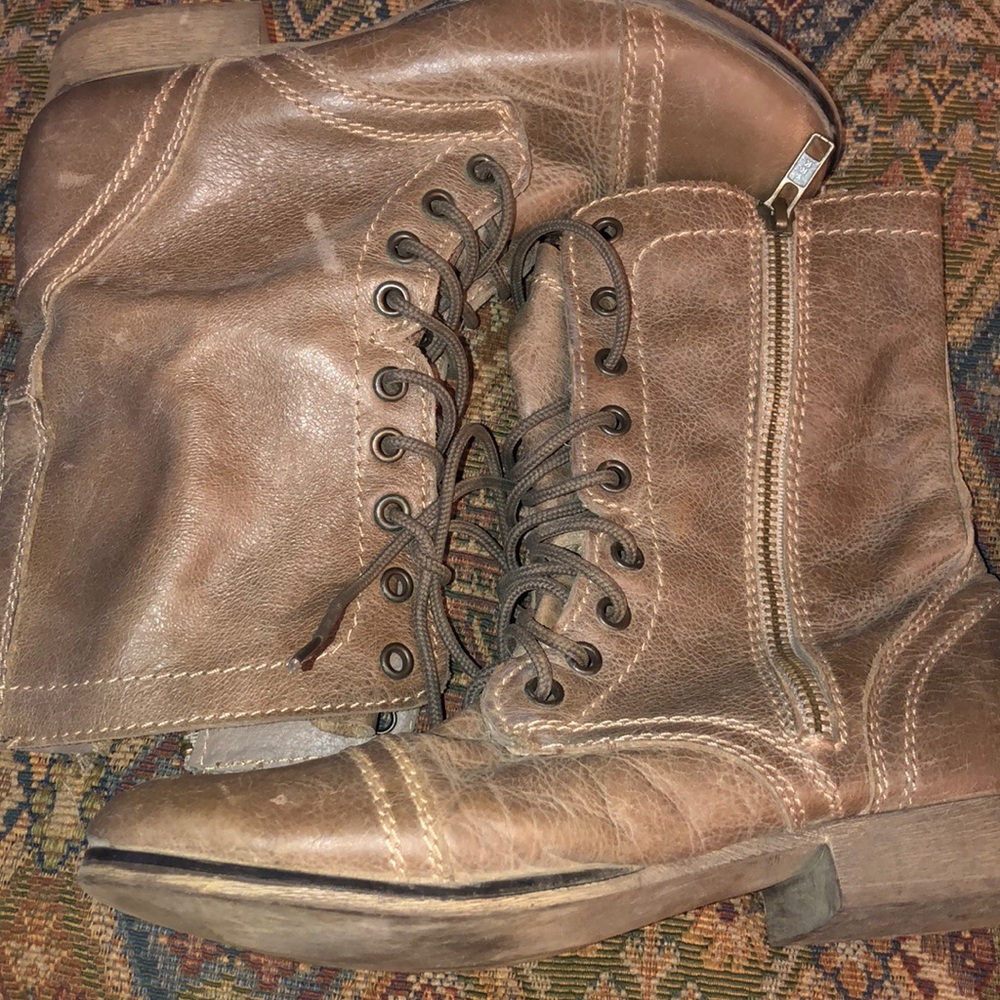 steve madden troopa combat boots